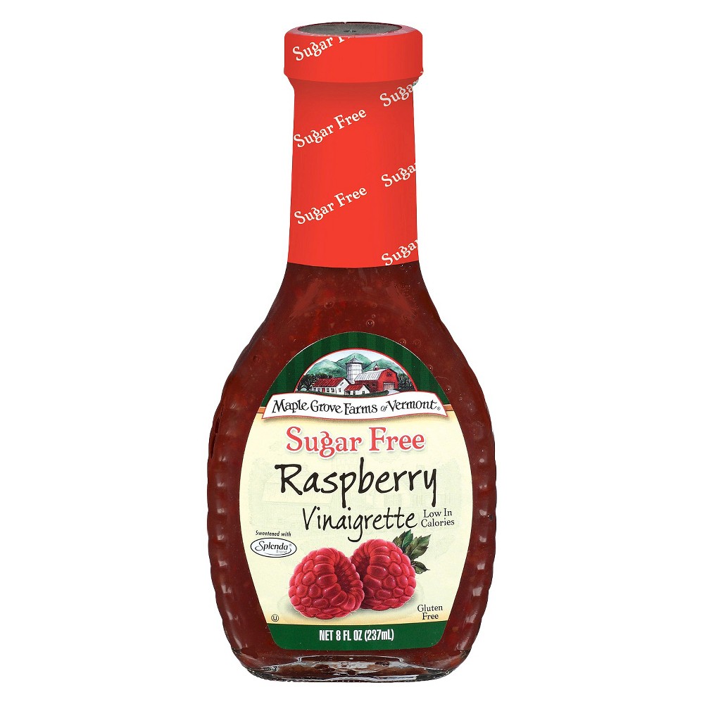 UPC 074683008523 product image for Maple Grove Farms of Vermont Sugar Free Raspberry Vinaigrette 8oz | upcitemdb.com