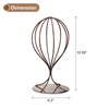 Unique Bargains Tabletop Iron Metal Hat Display Stand 2 Pcs - 2 of 4