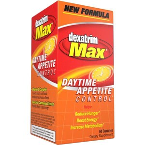 Dexatrim Max Daytime Appetite Control, 60-Count Bottle, Ephedra-Free Dual-Action Weight & Energy Support - 1 of 3