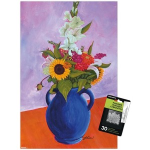Trends International Lindsey Cherek - Still Life With Farmer's Market Flowers Unframed Wall Poster Prints - 1 of 4