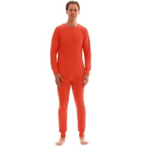 At The Buzzer Men's Thermal Underwear Set - Base Layer Long Johns for Warmth in Winter - 1 of 3