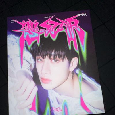 STRAY KIDS [-樂/ROCK- STAR] Album LIMITED Ver/CD+Photo Book+2  Card+Poster+POB