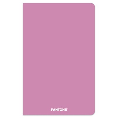BrownTrout 192pg Lined Journal 8.5"x5.33" Pantone Lilac Orchid: Hardcover Notebook with Pocket & Ribbon Marker