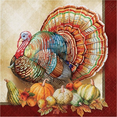 48ct Traditions of Thanksgiving Napkins