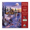 Sunsout Winter Activity 1000 pc Christmas Jigsaw Puzzle 70405 - 3 of 4
