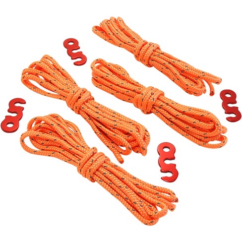 Reflective , Tent Cord Nylon Paracord Rope With Guyline Adjuster