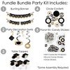Big Dot of Happiness 2025 Gold Graduation Party Supplies - 387 Piece Decoration Kit - Fundle Bundle - 2 of 4