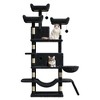 Large Cat Tree for Big Cats, Multi-Level Cat Tower for Indoor Cats, Scratching Post,Condo,Platforms,Cat Tunnel,Hammock,Feeding Station,Pet Play House - 3 of 4