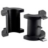 Monoprice ABS Molded O-Clamp Black | With Low Profile Mounting, Fits truss diameters of 1", 1.5", and 2" - Stage Right Series - 4 of 4