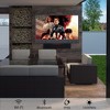SYLVOX 65inch Outdoor TV, All-in-one Android Smart TV With Audio System, 4K UHD1000 Nit Partial Sun Outdoor TV, IP55 Waterproof (Garden Series) - 2 of 4