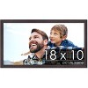 PosterPalooza | Textured Brown Picture Frame - UV Acrylic, Backing Board, Hanging Hardware Included - 2 of 4