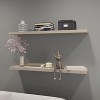 Vynxaria Decorative Wall Shelf - 47.3-Inch Wide Floating Shelf - 2 of 4
