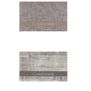 Unique Bargains Letter Pattern Comfort Standing Waterproof Anti Slip Kitchen Floor Mats - 1 of 4