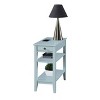 American Heritage 3 Tier End Table with Drawer - Breighton Home - 3 of 4