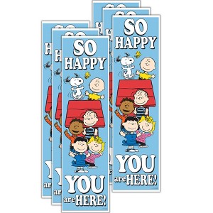 Eureka® Peanuts® So Glad You Are Here! Banner - Vertical, Pack of 6 - 1 of 4