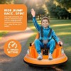 Bumper Car for Kids, 12V Electric Ride-On Car for Toddlers with Remote Control, Led Lights, 360-Degree Spin - 3 of 4