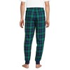 Lands' End Men's Flannel Jogger Pajama Pants - 2 of 4