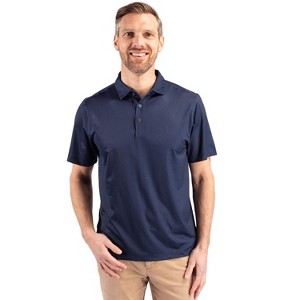 Cutter & Buck Pike Eco Tonal Geo Print Stretch Recycled Mens Polo - 1 of 2