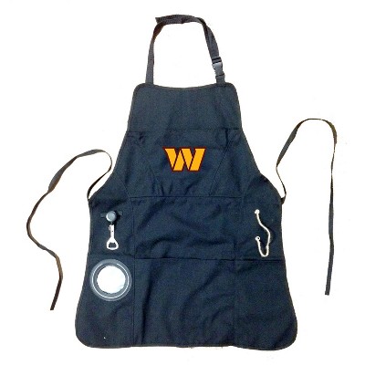 Grill Apron, Black, Washington Commanders