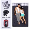 Sportneer Double Sleeping Bag - 2 Person Queen Size Sleeping Bag with 2 Pillows for Adults Kids in 3 Season Warm Cold Weather - 3 of 4