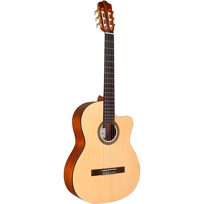Cordoba C1M-CE Protege Cutaway Nylon-String Acoustic-Electric Classical Guitar Natural, 3 of 6