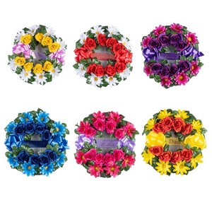 Gerson Memorial Wreath 6 pc (Case of 6) - 1 of 1
