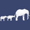 Junior's Design By Humans Animal Lover Gift Africa Safari Animals Family Elephant By lenxeemyeu T-Shirt - 2 of 3
