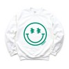 Simply Sage Market S.W.Smiley Smiley Face Outline Puff Print Sweatshirt - 2 of 4