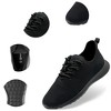 Alpine Swiss Riley Mens Knit Fashion Sneakers Lightweight Athletic Walking Tennis Shoes - image 3 of 4