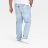 Men's Big & Tall Athletic Fit Jeans - Goodfellow & Co™ Light Blue - 2 of 3