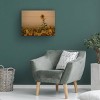 Trademark Fine Art Dan Ballard Sunflowers Fog Wood Slat Art - 4 of 4
