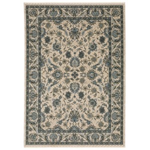 Oriental Weavers Aberdeen 070I1 Beige/ Blue Indoor Area Rug - 3'3" x 5' - 1 of 4