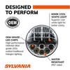 SYLVANIA LED Heated Sealed Beam Headlight - Glare-Free - 6000k White Light - DOT-Compliant - IP67-Rated - OEM-Grade - Easy to Install - H6024 - 3 of 4