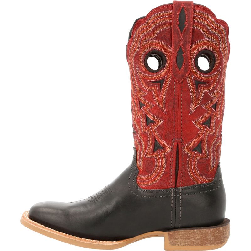 Women's Durango® Lady Rebel Pro™ Women's Black & Crimson Western Boot, 5 of 8