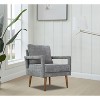 NicBex Accent Chair Modern Mid Century Armchair Comfy Chair with Armrest and Soft Cushion for Living Room, Bedroom, Home Office - 2 of 4