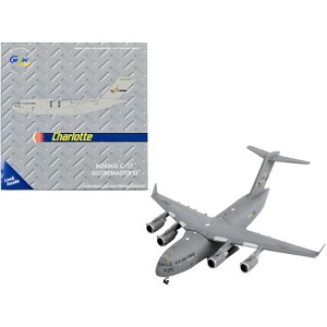 Boeing C-17 Globemaster III Transport Aircraft Gray "Gemini Macs" Series 1/400 Diecast Model Airplane by GeminiJets - 1 of 3