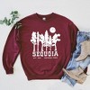 Simply Sage Market Women's Graphic Sweatshirt Vintage Sequoia National Park - L - Maroon - 2 of 2
