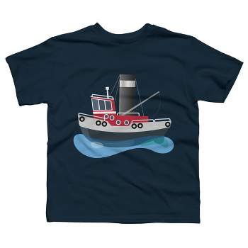 Men's Design By Humans Reel Cool Dad Fishing Boat Trip By Kangthien T-shirt  - Charcoal - Small : Target