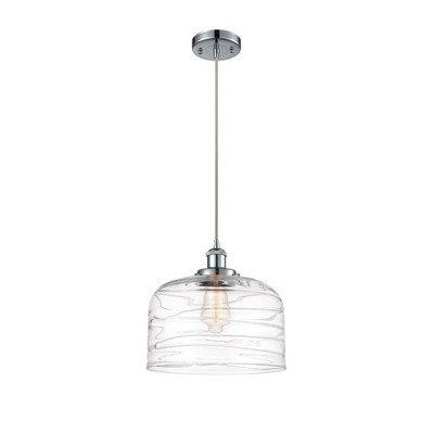 Bell - 1 Light Cord Hung Mini Pendant In Industrial Style-11.38 Inches Tall and 12 Inches Wide