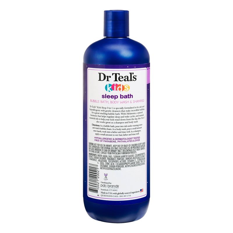 Dr Teal&#39;s Kids 3-in-1 Sleep Bath with Melatonin &#38; Essential Oils - Lavender - 20 fl oz, 2 of 11