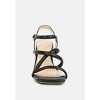 Artha Open Square Toe Block Heel Sandals - 2 of 4