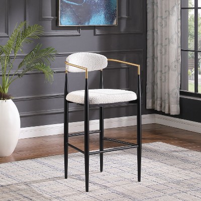 MAYEERTY Accent Chair with Legs, Upholstered Arms Chairs Set of 2
