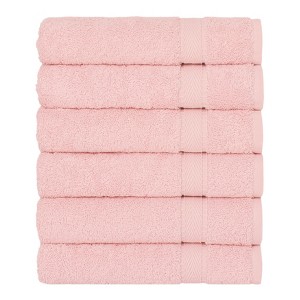 Linum Home Textiles 100% Turkish Cotton Sinemis Terry Hand Towels (Set of 6) - 1 of 2
