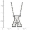 Black Bow Jewelry Sterling Silver Appalachian State Mountaineers NCAA Necklace 18 Inch - 2 of 4