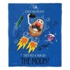 Hasbro Mr. Potato Head A Yam On The Moon Silk Touch Throw Blanket 50x60 Inches - 3 of 4