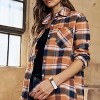 Women's Plus Size Button Down Plaid Shirt - ADORA - 2 of 3