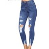 Women's High Rise Skinny Jeans - Blue Age - 3 of 4