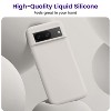 BONGEEK Designed for Pixel 8 Case, [Military-Grade Drop Protection][Anti-Scratch Microfiber Lining] Silicone Slim Thin Shockproof (Stone) - 2 of 4