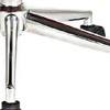 HomeRoots Brown White and Silver Adjustable Height Swivel Rolling Office Chair - 4 of 4