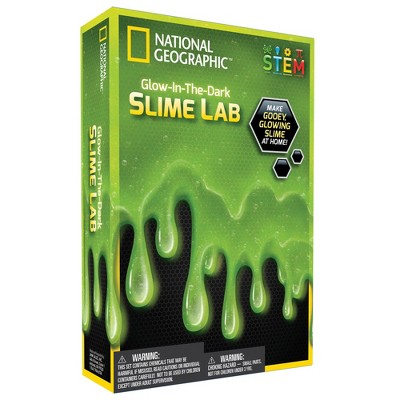 glow in the dark slime lab